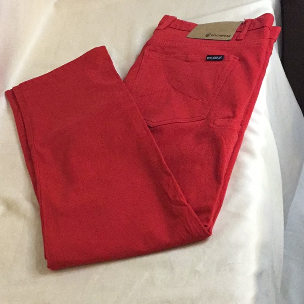Women’s Red Slim Jeans
